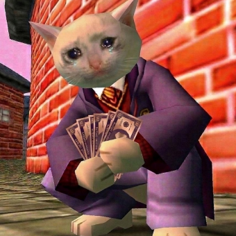 Rich Cash Cat meme